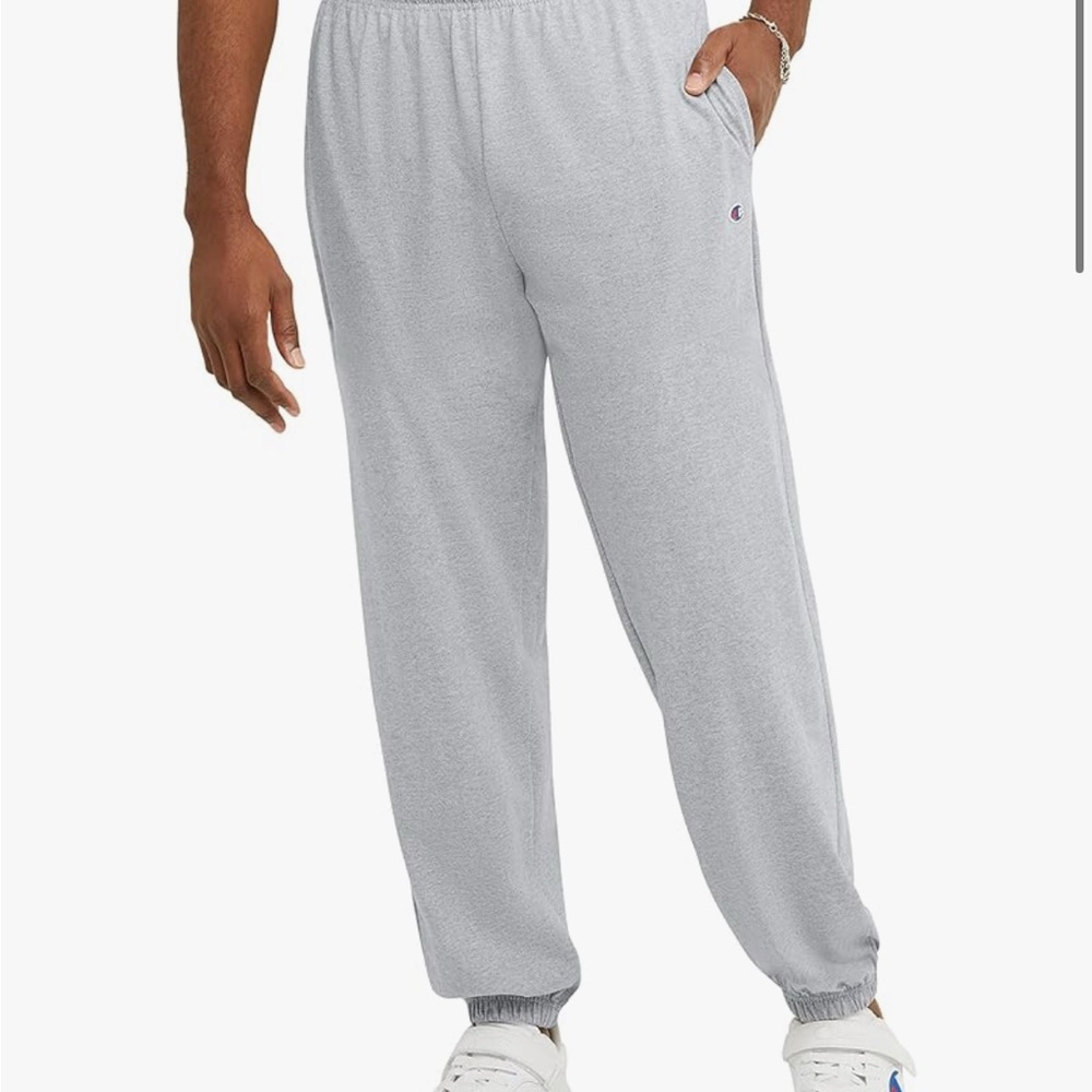 Champion Gray Sweatpants Relaxed Fit Joggers Men's Medium